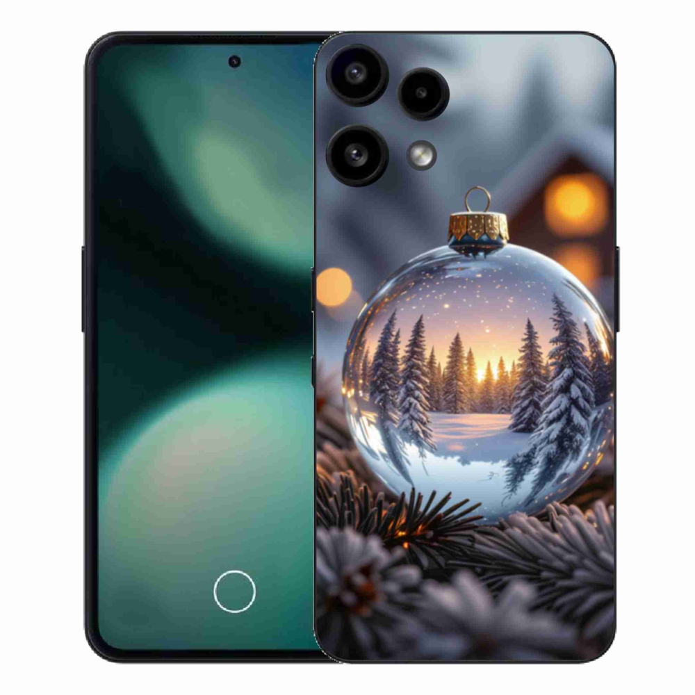 Zselés borítás mmCase a Nothing Phone (3a) Lite telefonhoz - karácsonyi dekoráció
