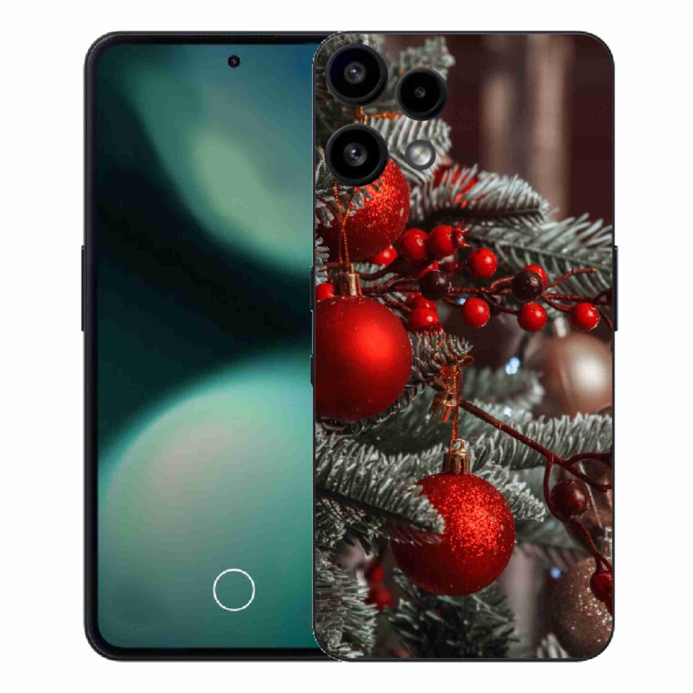 Zselés borítás mmCase a Nothing Phone (3a) Lite készülékhez - karácsonyi dekorációk 2