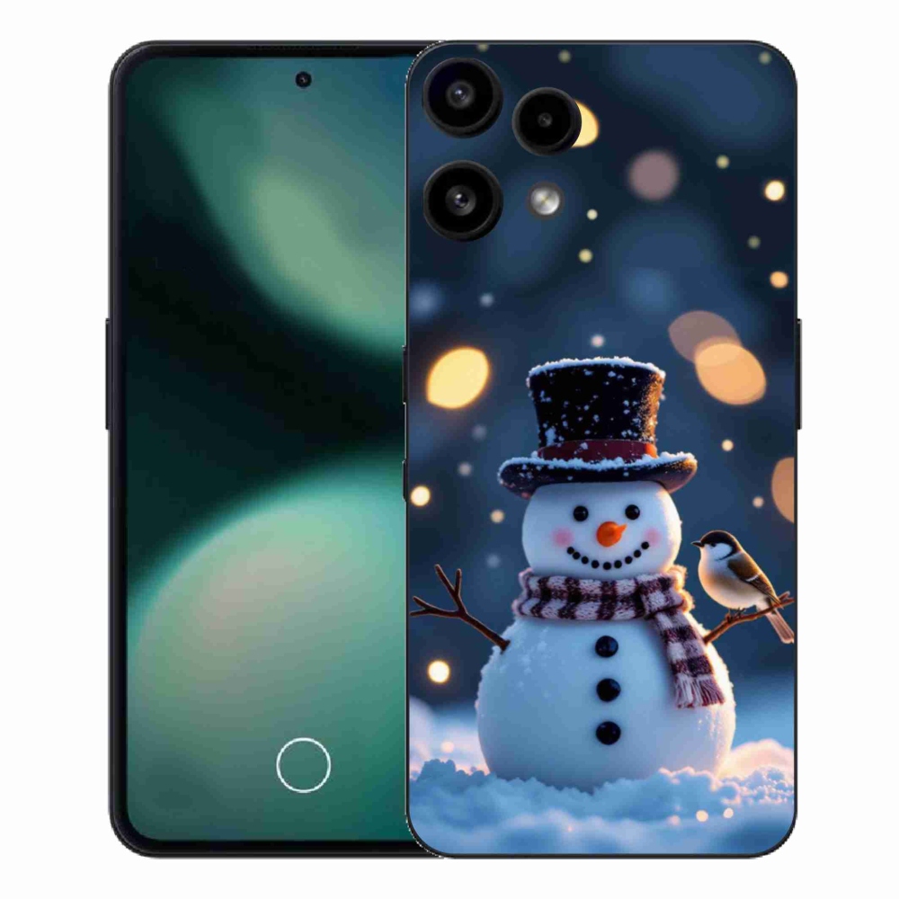 Zselés borítás mmCase a Nothing Phone (3a) Lite készülékhez - Karácsonyi hóember