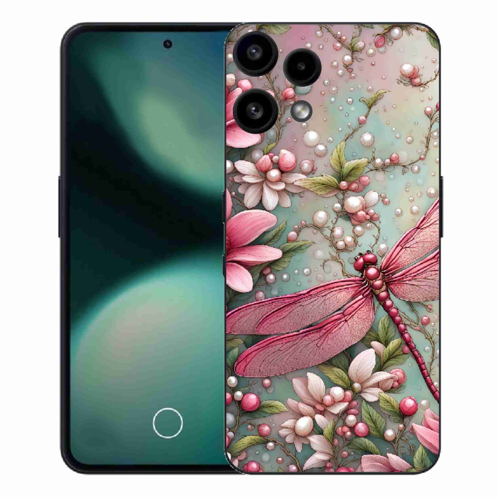 Zselés borítás mmCase a Nothing Phone (3a) Lite készülékhez - szitakötő