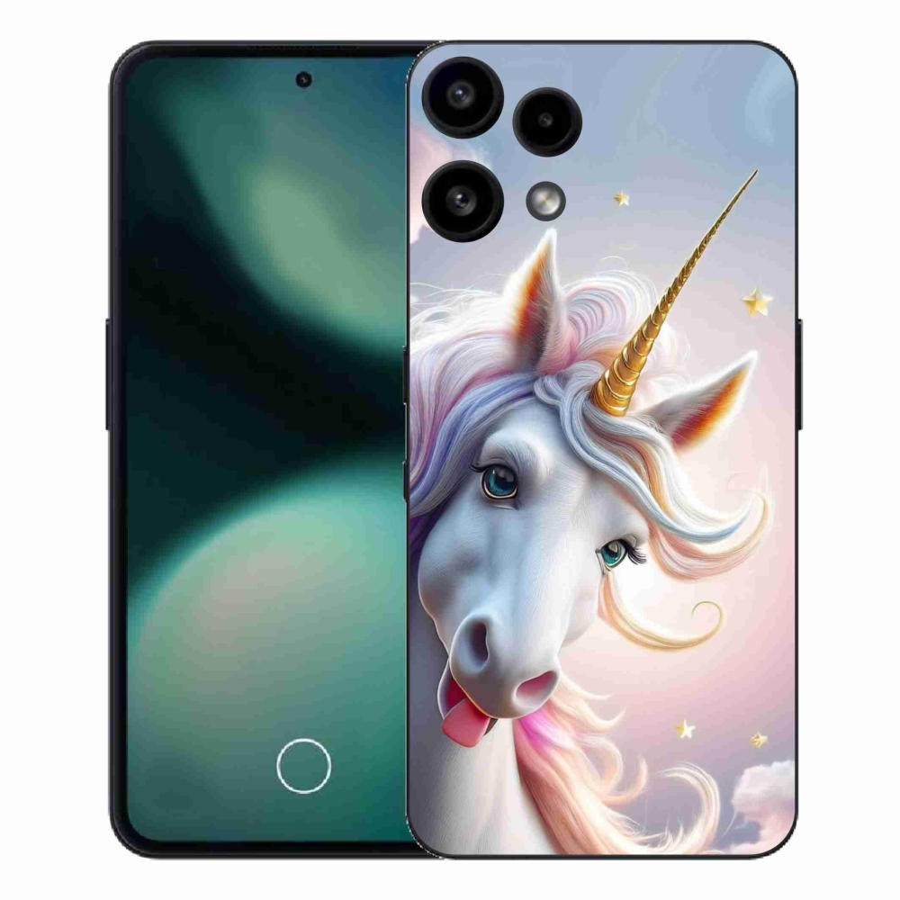 Zselés borítás mmCase a Nothing Phone (3a) Lite készülékhez - vidám egyszarvú