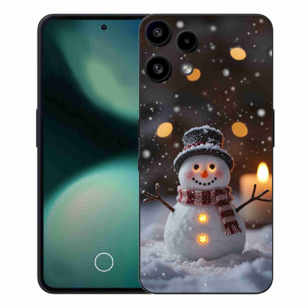 Zselés borítás mmCase a Nothing Phone (3a) Lite készülékhez - boldog hóember