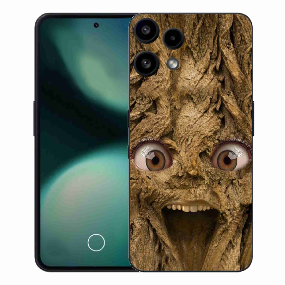 Zselés borító mmCase a Nothing Phone (3a) Lite készülékhez - boldog fa szemekkel