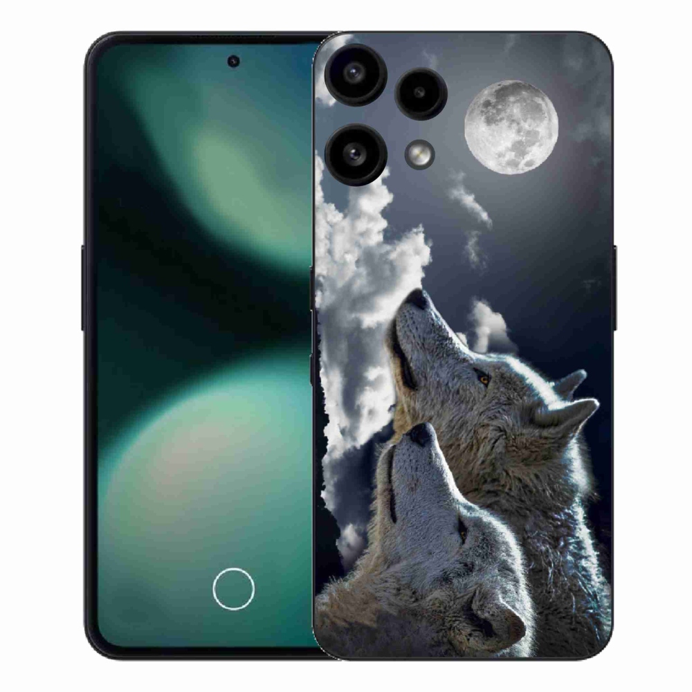 Zselés borítás mmCase a Nothing Phone (3a) Lite készülékhez - farkasok