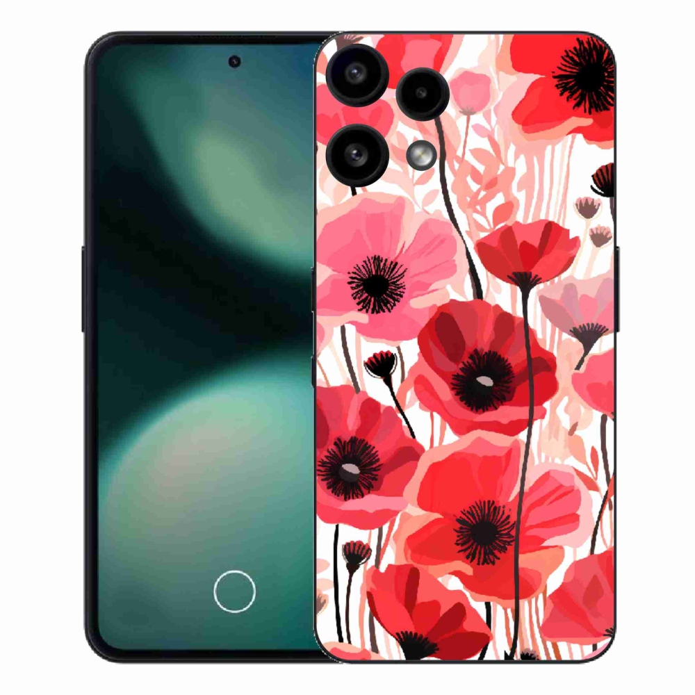 Zselés borítás mmCase a Nothing Phone (3a) Lite készülékhez - mákos 1