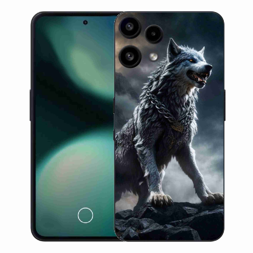 Zselés borítás mmCase a Nothing Phone (3a) Lite készülékhez - farkas 1