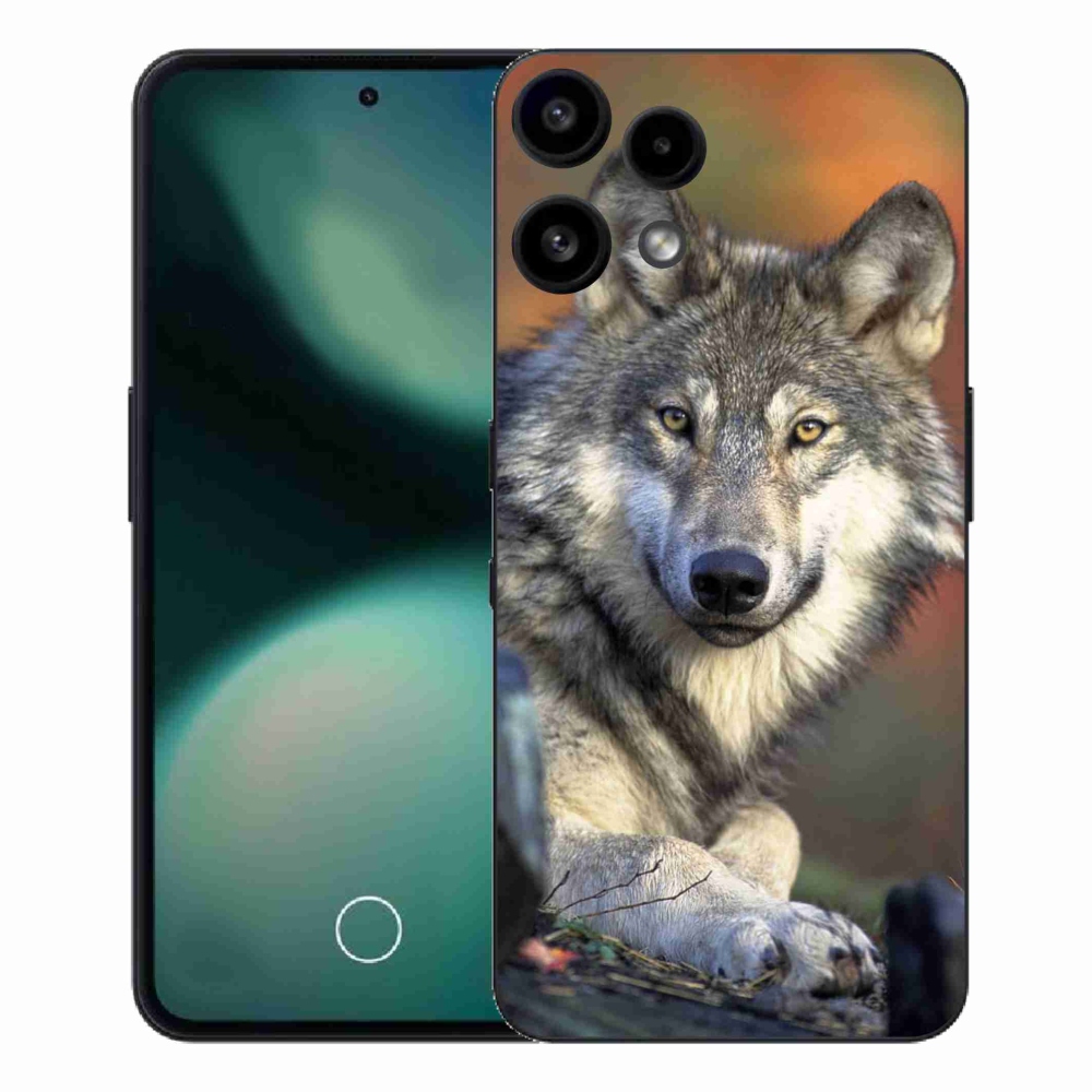 Zselés borítás mmCase a Nothing Phone (3a) Lite készülékhez - farkas