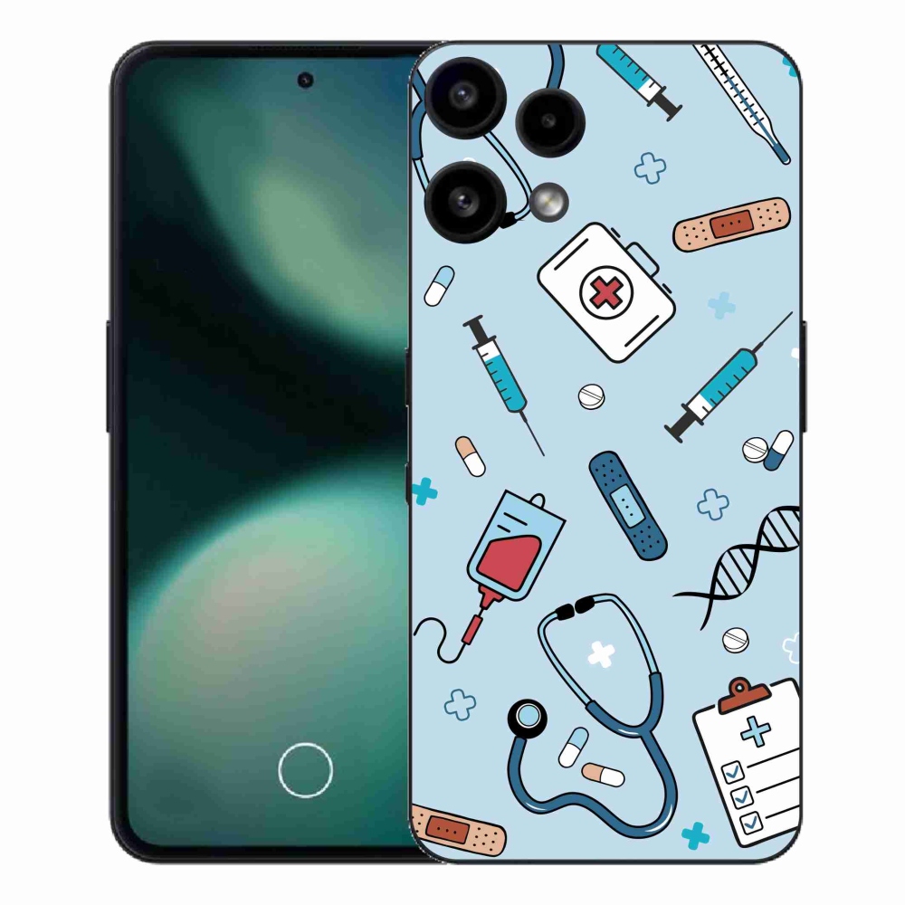 Zselés borítás mmCase a Nothing Phone (3a) Lite készülékhez - Egészség 1