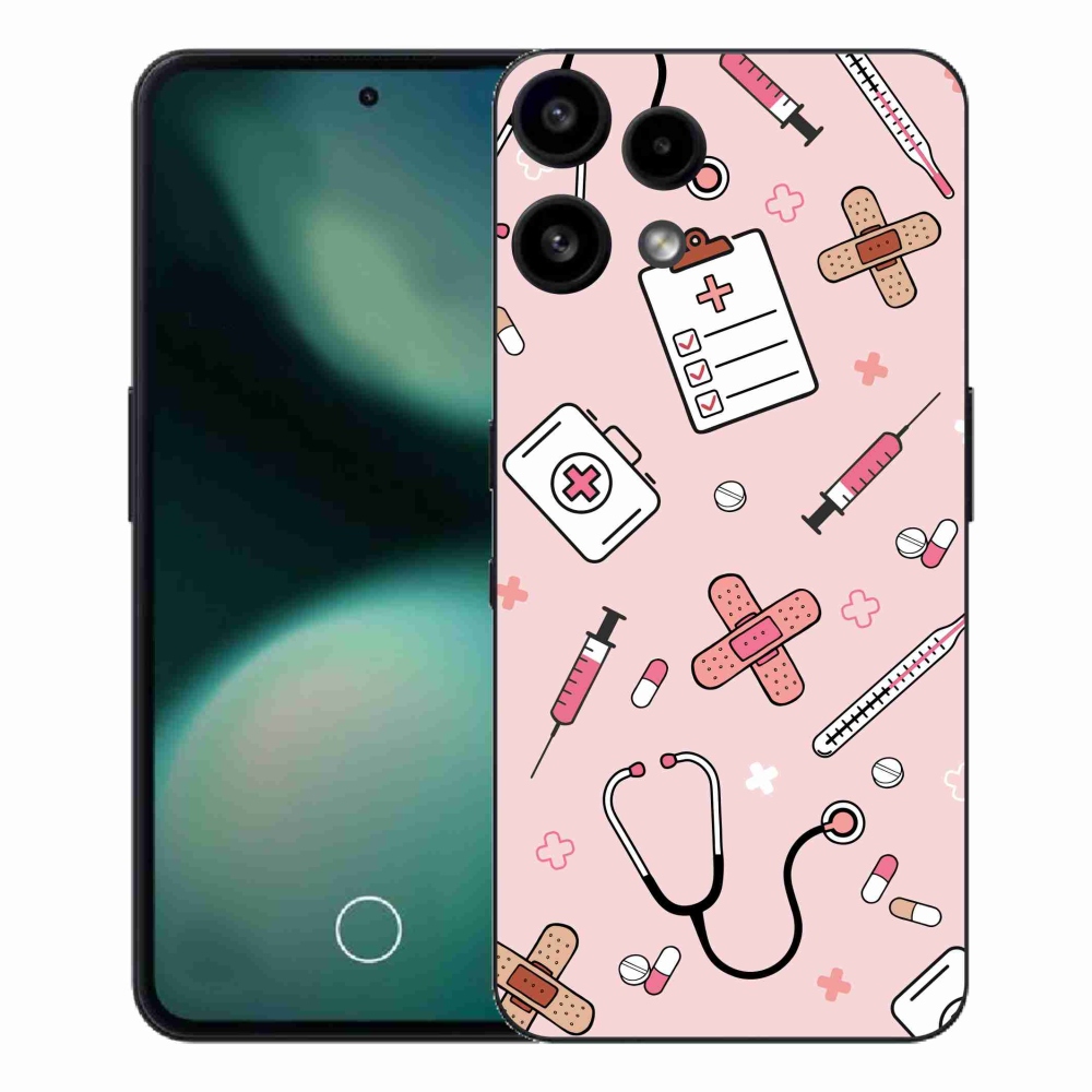 Zselés borítás mmCase a Nothing Phone (3a) Lite készülékhez - Egészség 2