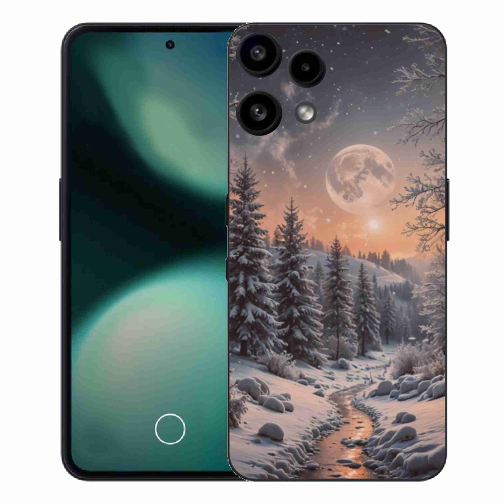 Zselés borítás mmCase a Nothing Phone (3a) Lite készülékhez - téli tájkép 2