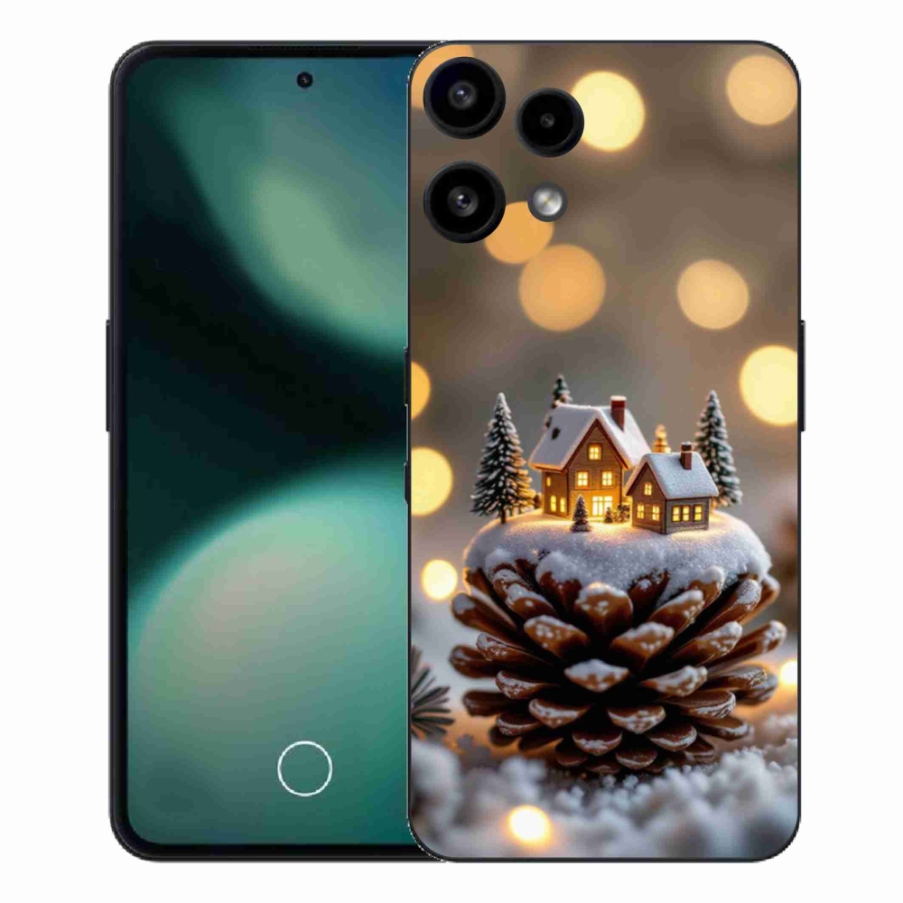Zselés borítás mmCase a Nothing Phone (3a) Lite készülékhez - téli falu