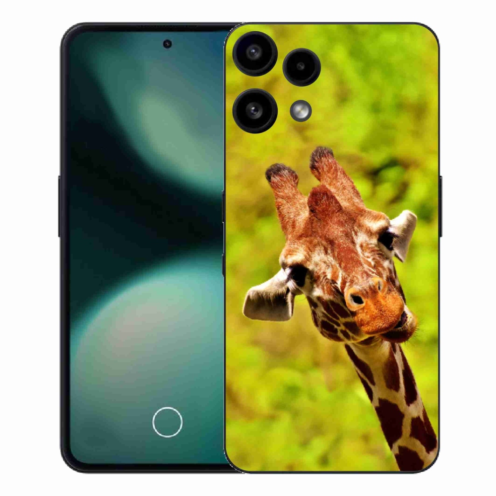 Zselés borítás mmCase a Nothing Phone (3a) Lite készülékhez - zsiráf