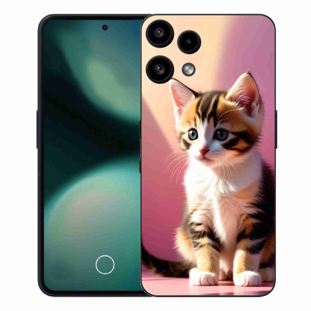 Zselés borítás mmCase a Nothing Phone (3a) Lite készülékhez - kíváncsi cica 2
