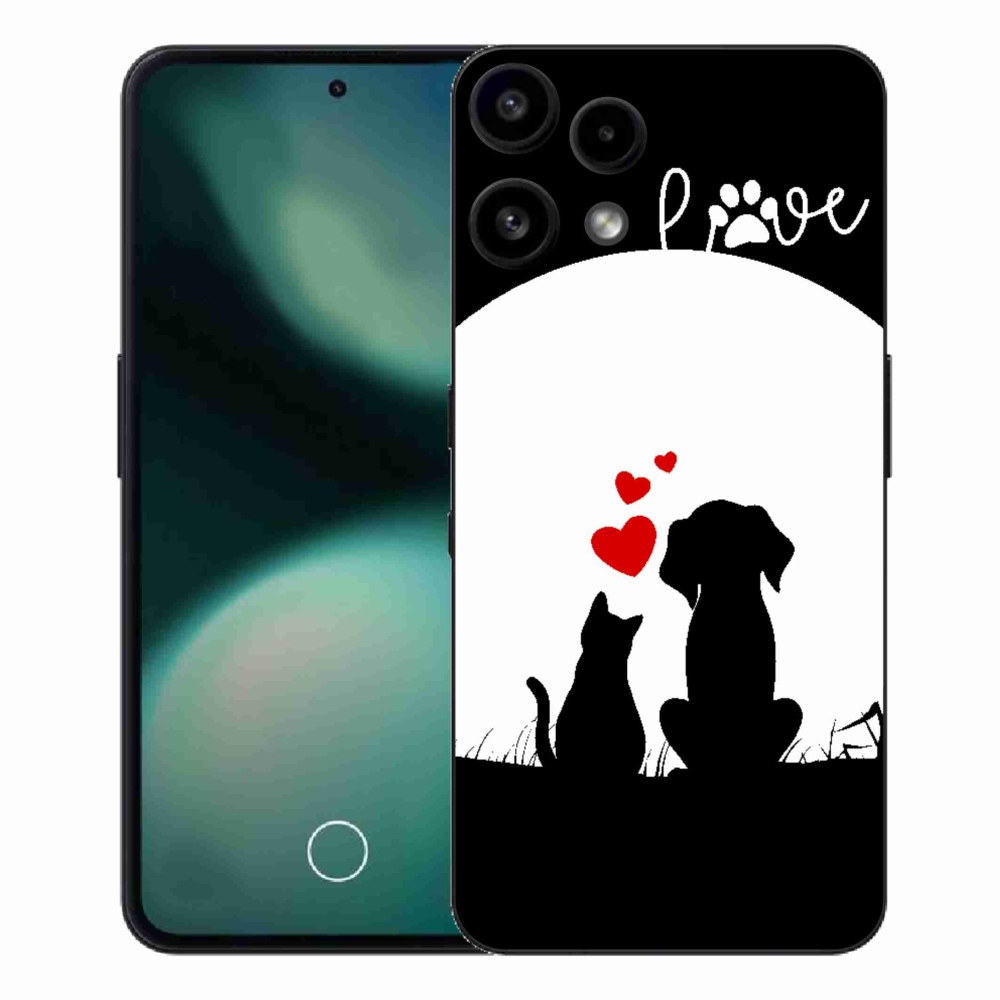 Zselés borítás mmCase a Nothing Phone (3a) Lite készülékhez - állatszerelem
