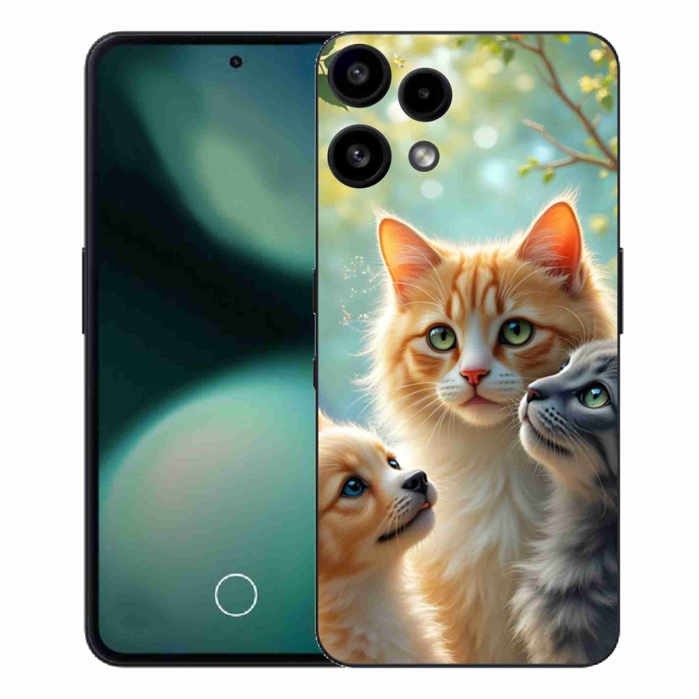 Zselés borítás mmCase a Nothing Phone (3a) Lite készülékhez - állatbarátság 2