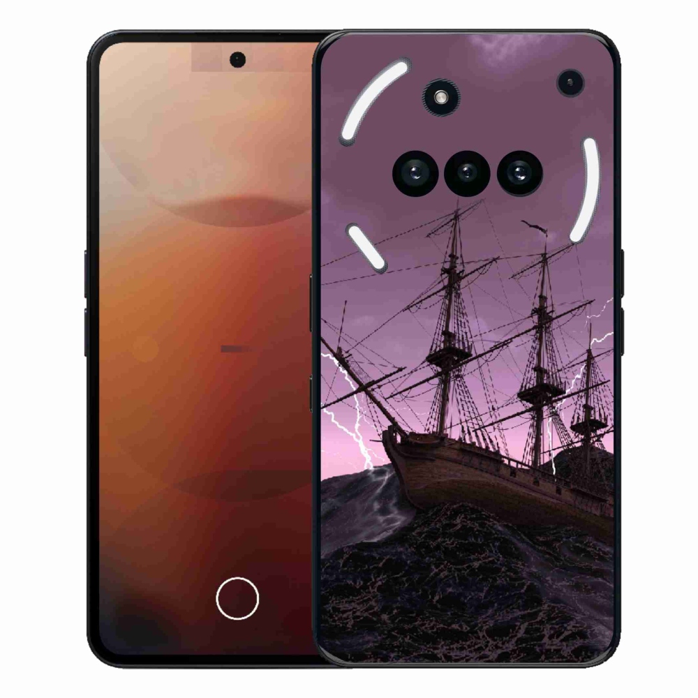 Zselés tok mmCase a Nothing Phone-hoz (3a) - hajó a viharban