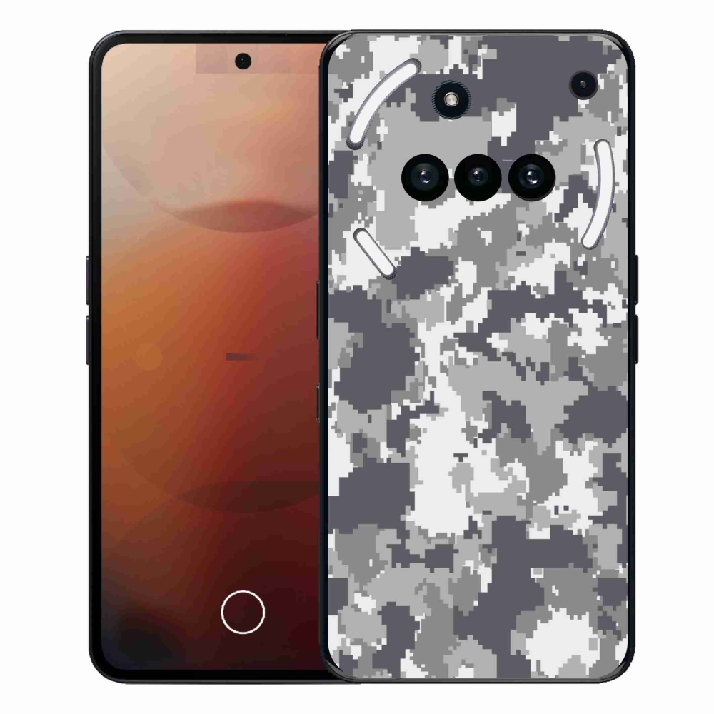 Zselés tok mmCase a Nothing Phone-hoz (3a) - terepszínű minta 2