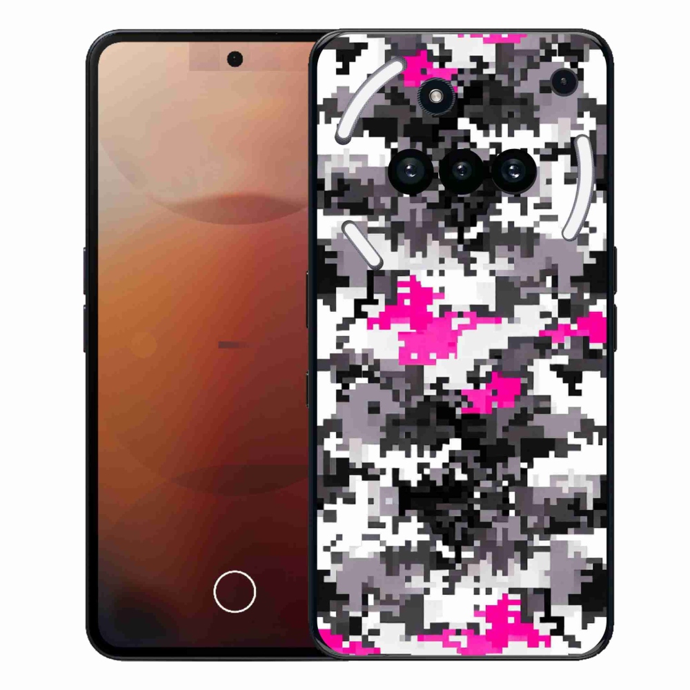 Zselés borítás mmCase a Nothing Phone-hoz (3a) - terepszínű minta 4