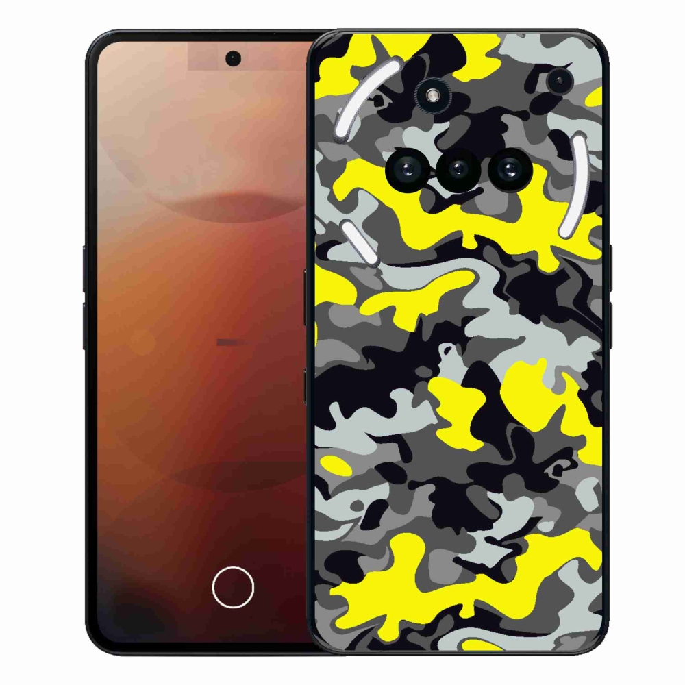 Zselés tok mmCase a Nothing Phone (3a) - terepszínű minta 6