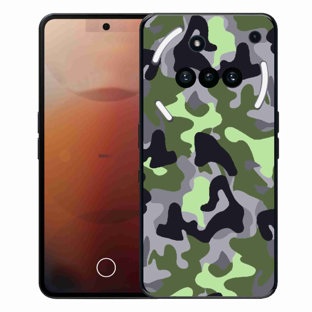 Zselés tok mmCase a Nothing Phone (3a) - terepszínű minta 7