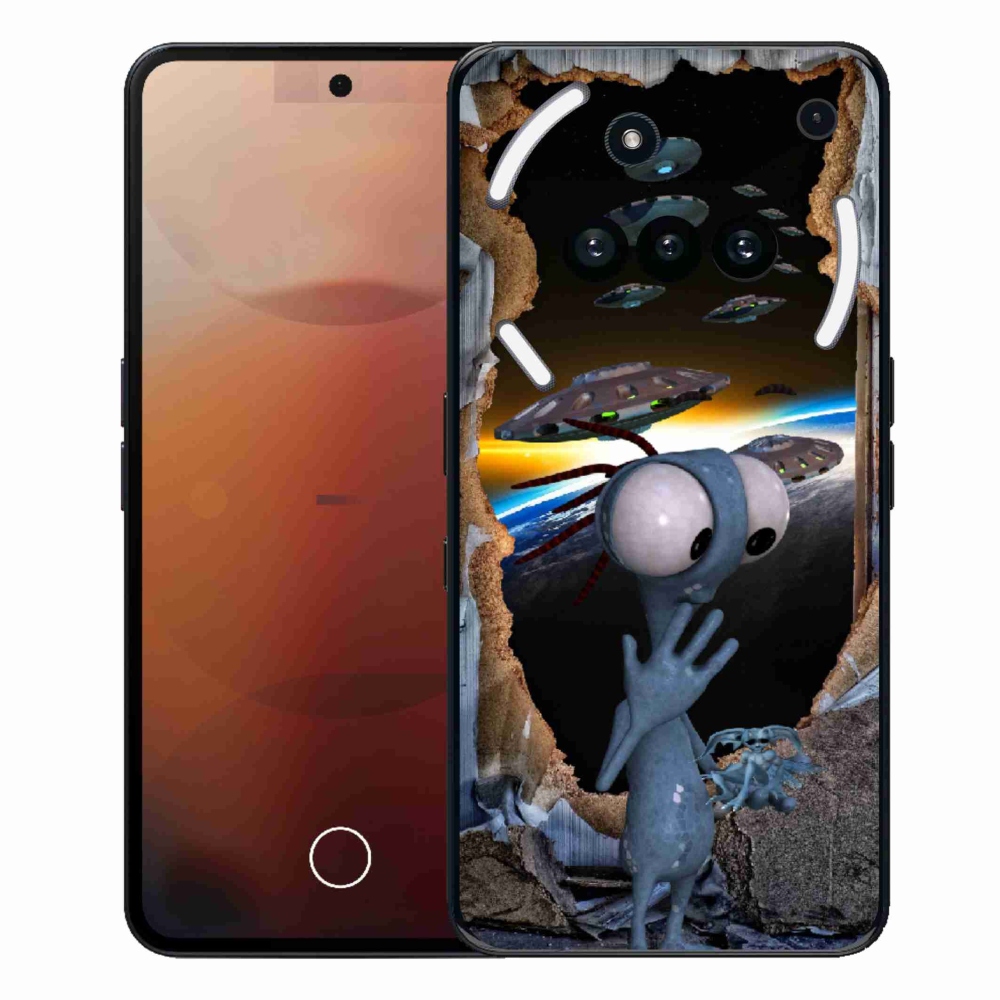 Zselés borító mmCase a Nothing Phone (3a) - idegen