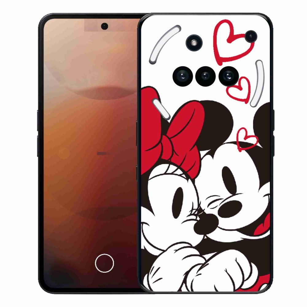 Zselés borítás mmCase a Semmi telefonhoz (3a) - minnie és mickey