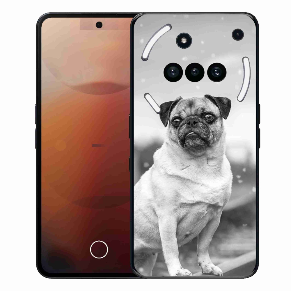 Zselés borító mmCase a Nothing Phone-hoz (3a) - mopsz