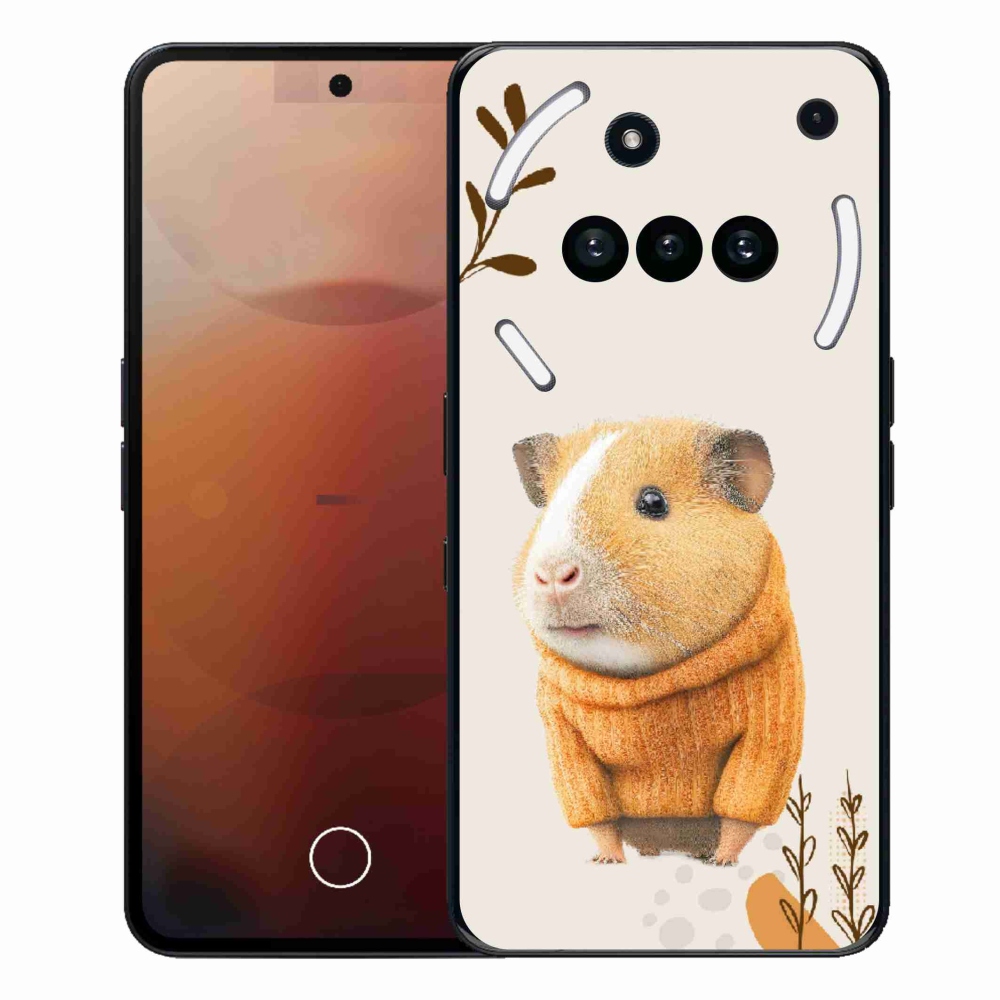 Zselés borító mmCase a Nothing Phone-hoz (3a) - tengerimalac pulóverben