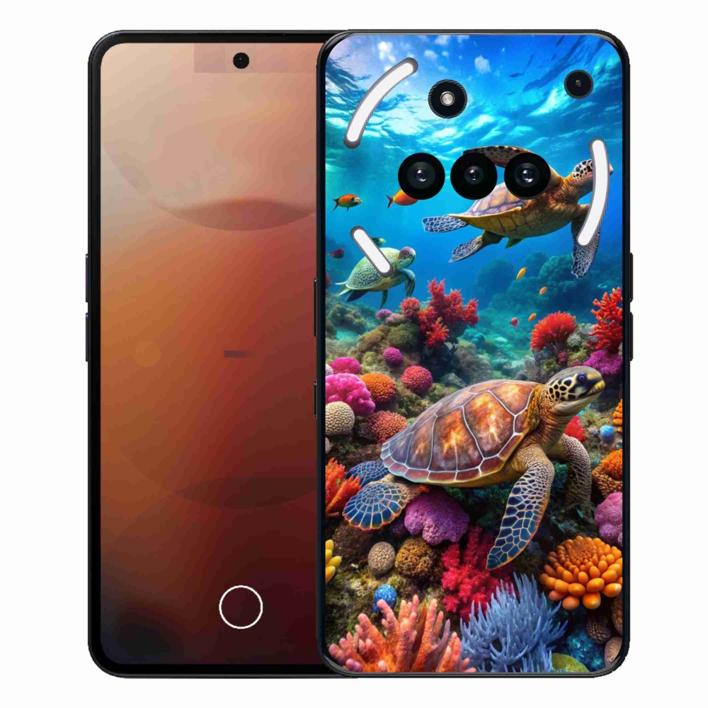 Zselés borítás mmCase a Semmi telefonhoz (3a) - Sea World 2