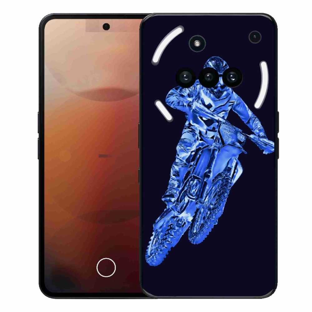 Zselés borítás mmCase a Nothing Phone (3a) - motocross 1