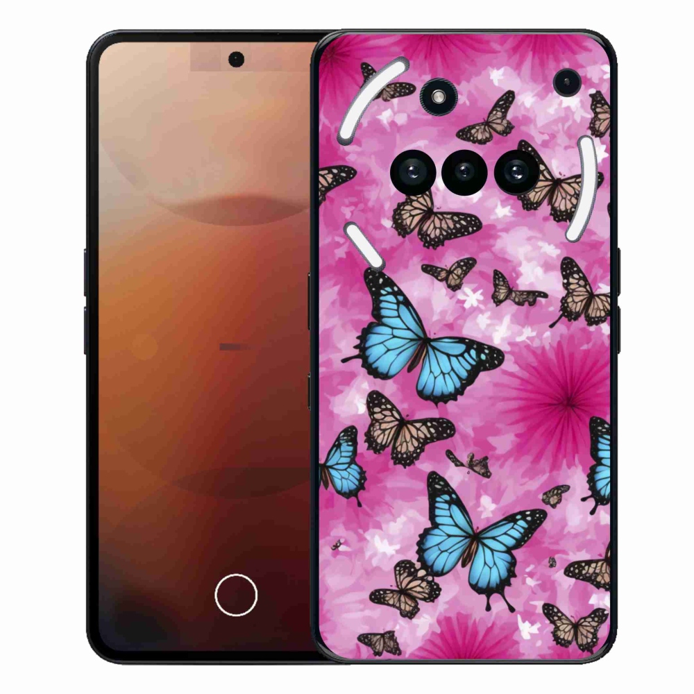 Zselés borítás mmCase a Nothing Phone (3a) - pillangókert