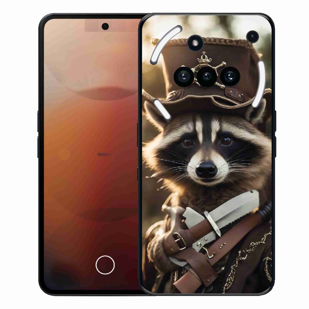 Zselés borító mmCase for Nothing Phone (3a) - mosómedve egyenruhában