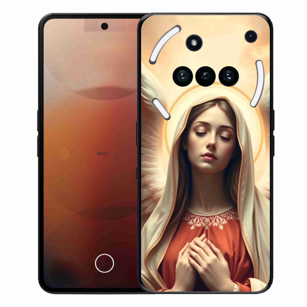 Zselés borító mmCase a Nothing Phone (3a) - vallási témájú telefonhoz
