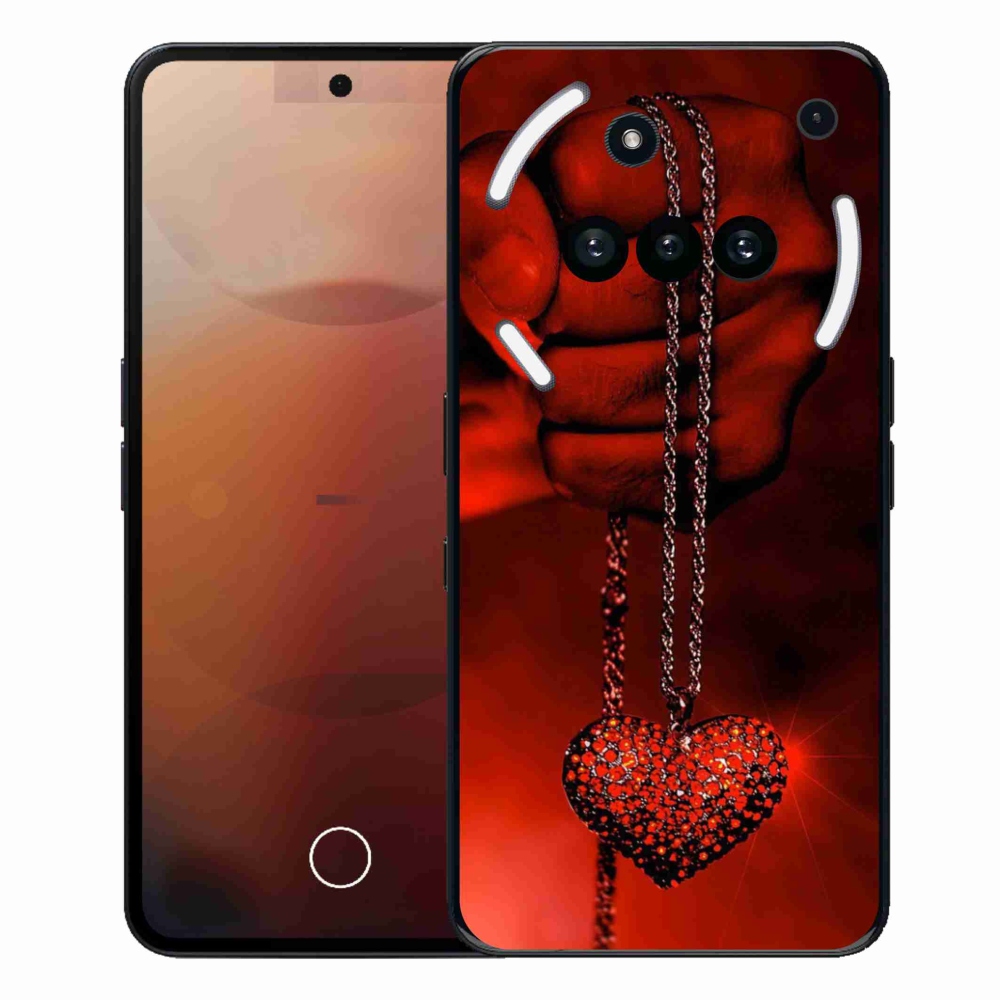Zselés borítás mmCase a Nothing Phone-hoz (3a) - nyaklánc
