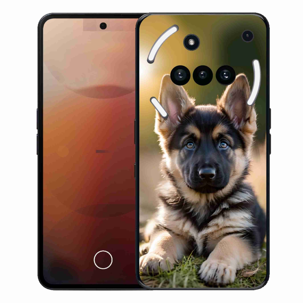 Zselés borítás mmCase for Nothing Phone (3a) - Német juhászkutya a természetben