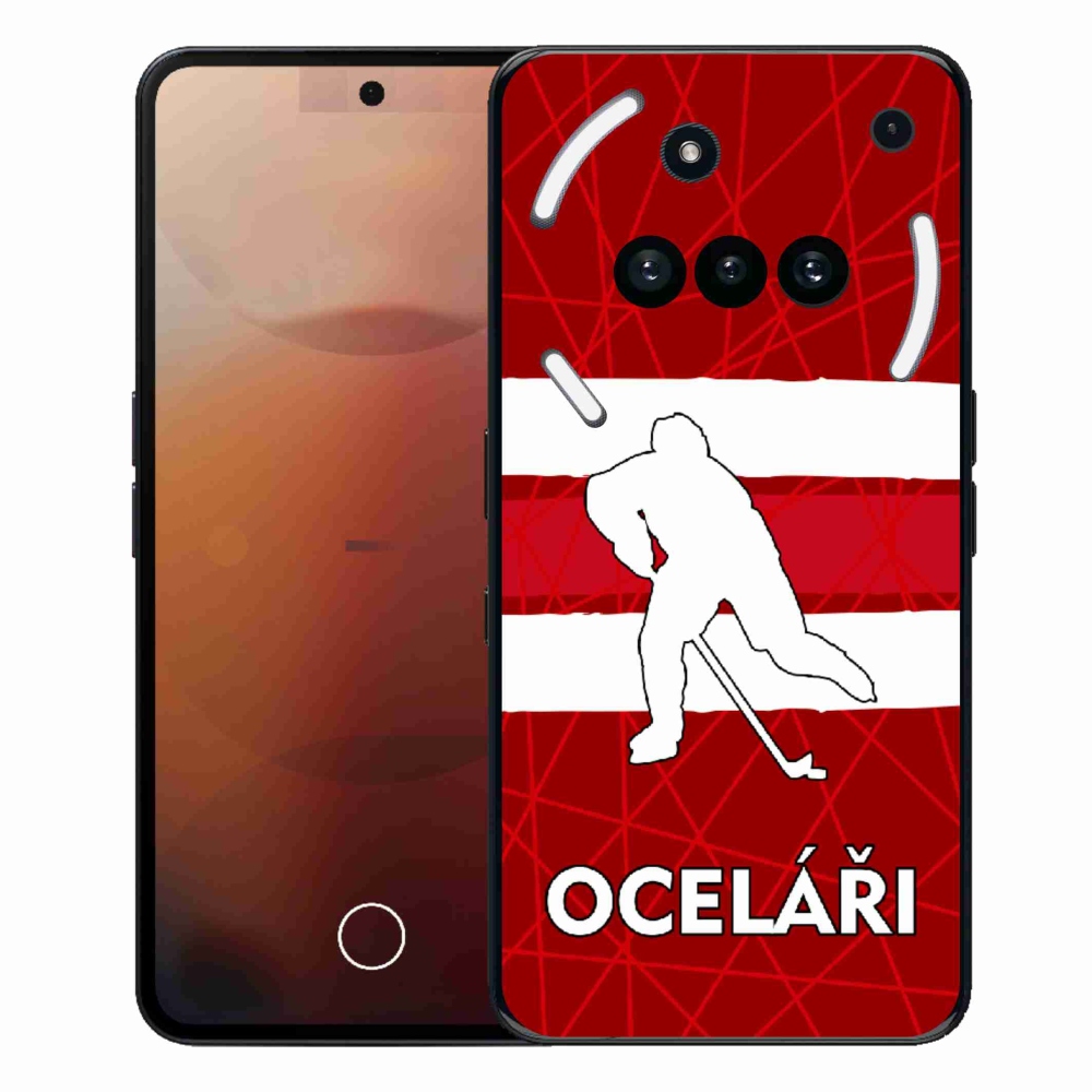 Zselés borítás mmCase a Nothing Phone-hoz (3a) - Acélszínűek