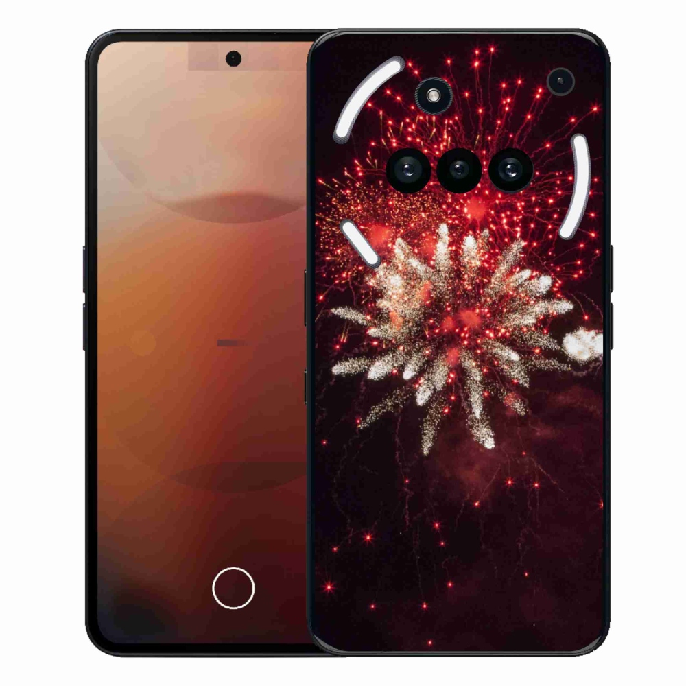 Zselés borítás mmCase for Nothing Phone (3a) - tűzijáték
