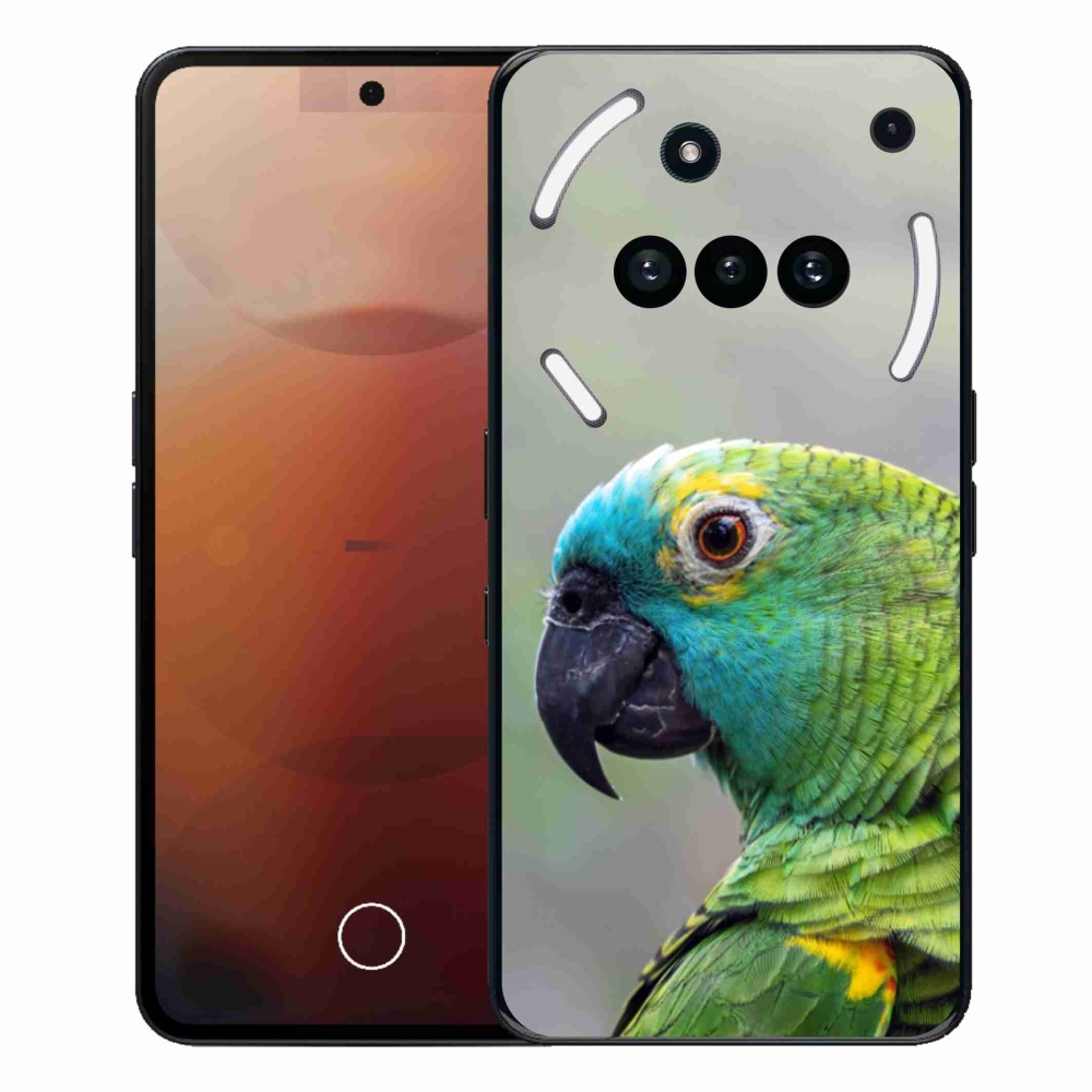 Zselés borítás mmCase a Semmi telefonhoz (3a) - amazon papagáj