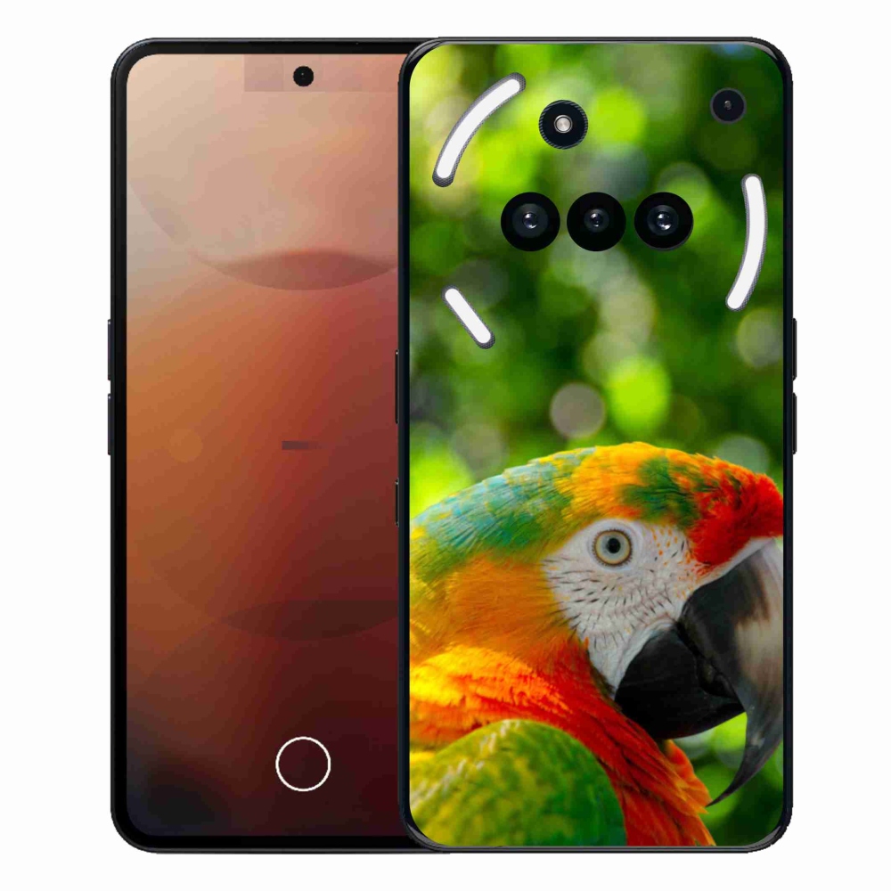 Zselés borítás mmCase a Nothing Phone (3a) - parrot ara 3