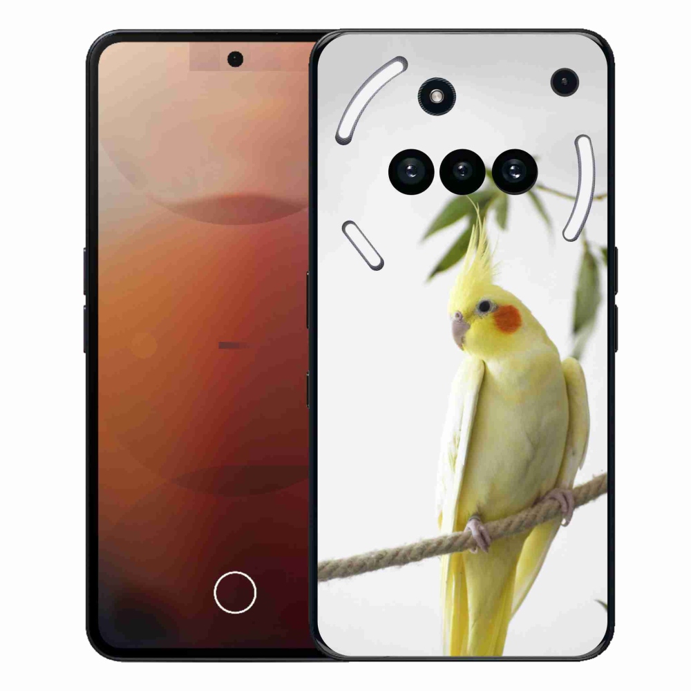 Zselés tok mmCase a Nothing Phone telefonhoz (3a) - papagáj korall színű