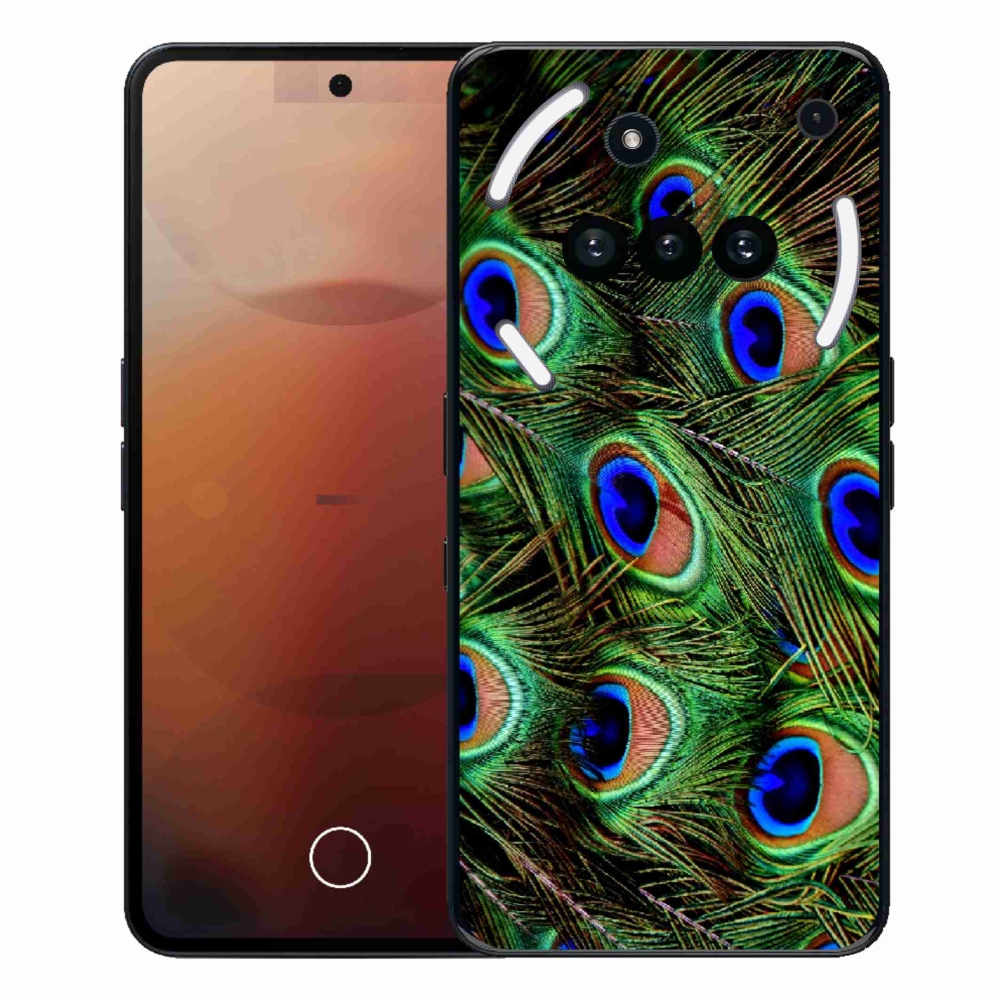 Zselés tok mmCase a Nothing Phone-hoz (3a) - pávatoll