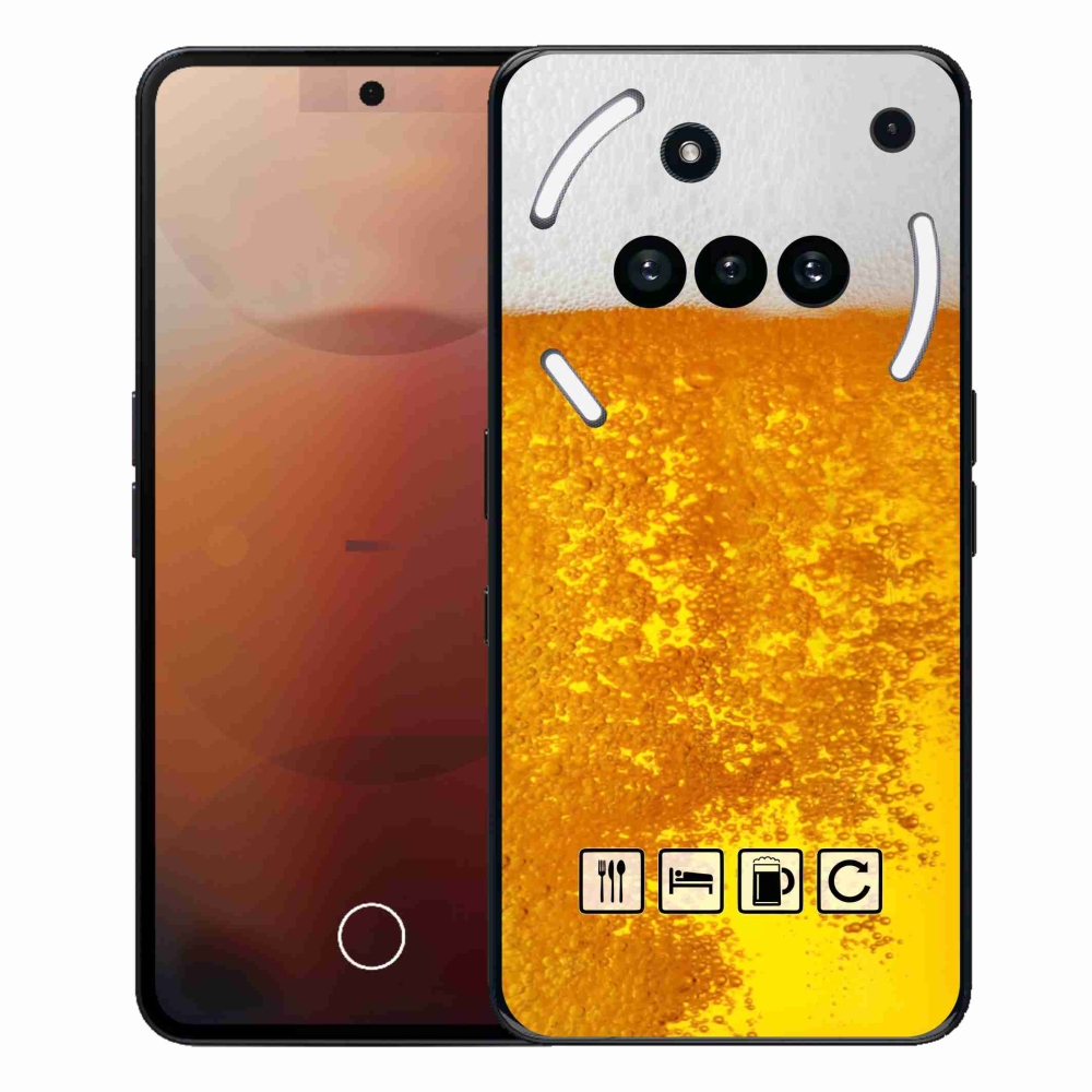 Zselés borítás mmCase for Nothing Phone (3a) - sör motívum 3