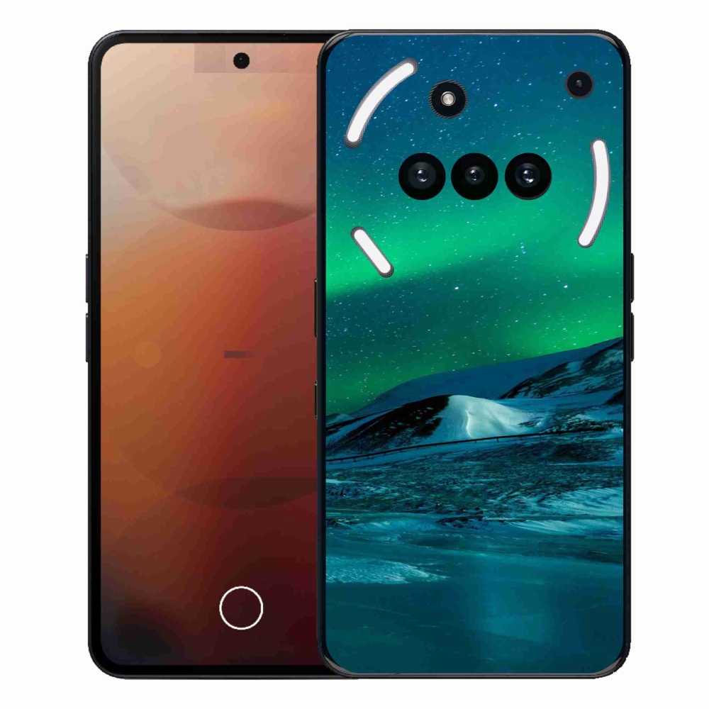 Zselés borítás mmCase a Nothing Phone-hoz (3a) - aurora borealis