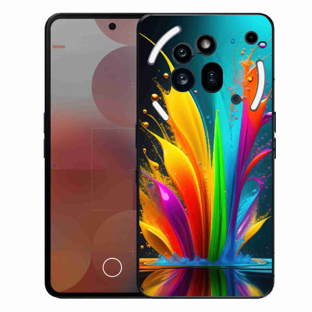 Zselés borítás mmCase a Nothing Phone (3a) Pro készülékhez - absztrakt motívum 1