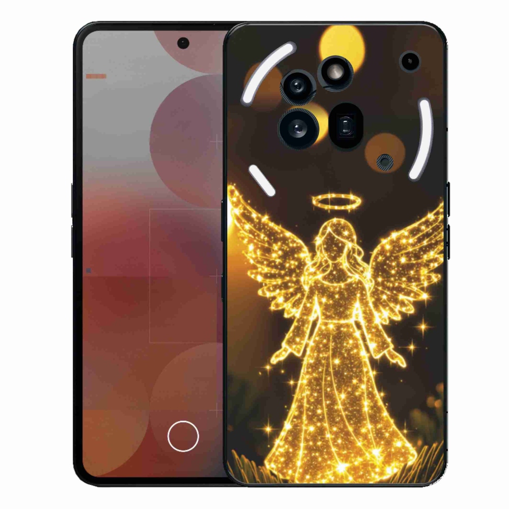 Zselés borítás mmCase a Nothing Phone (3a) Pro készülékhez - angyalka