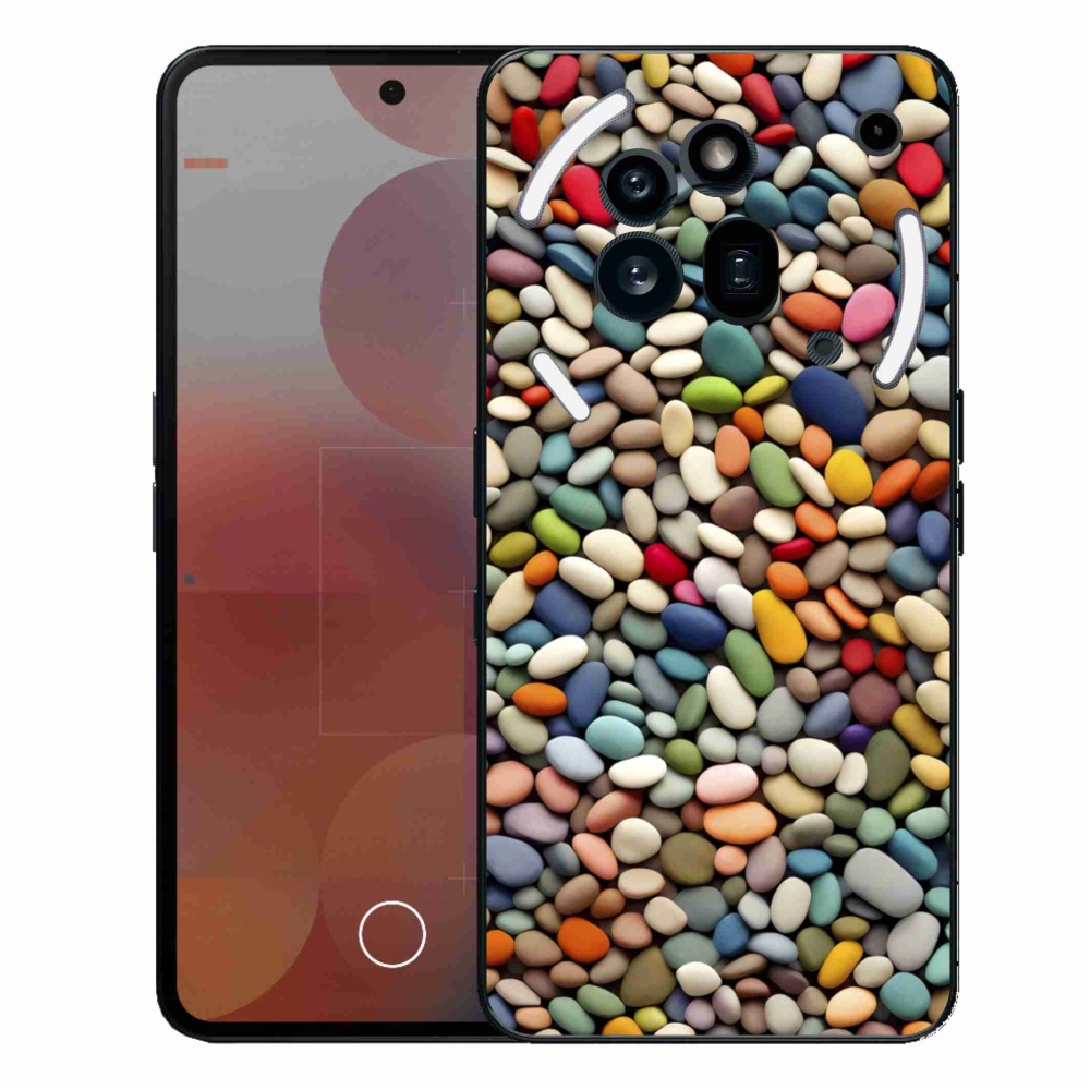 Zselés borító mmCase a Nothing Phone (3a) Pro készülékhez - színes strasszkövek 2