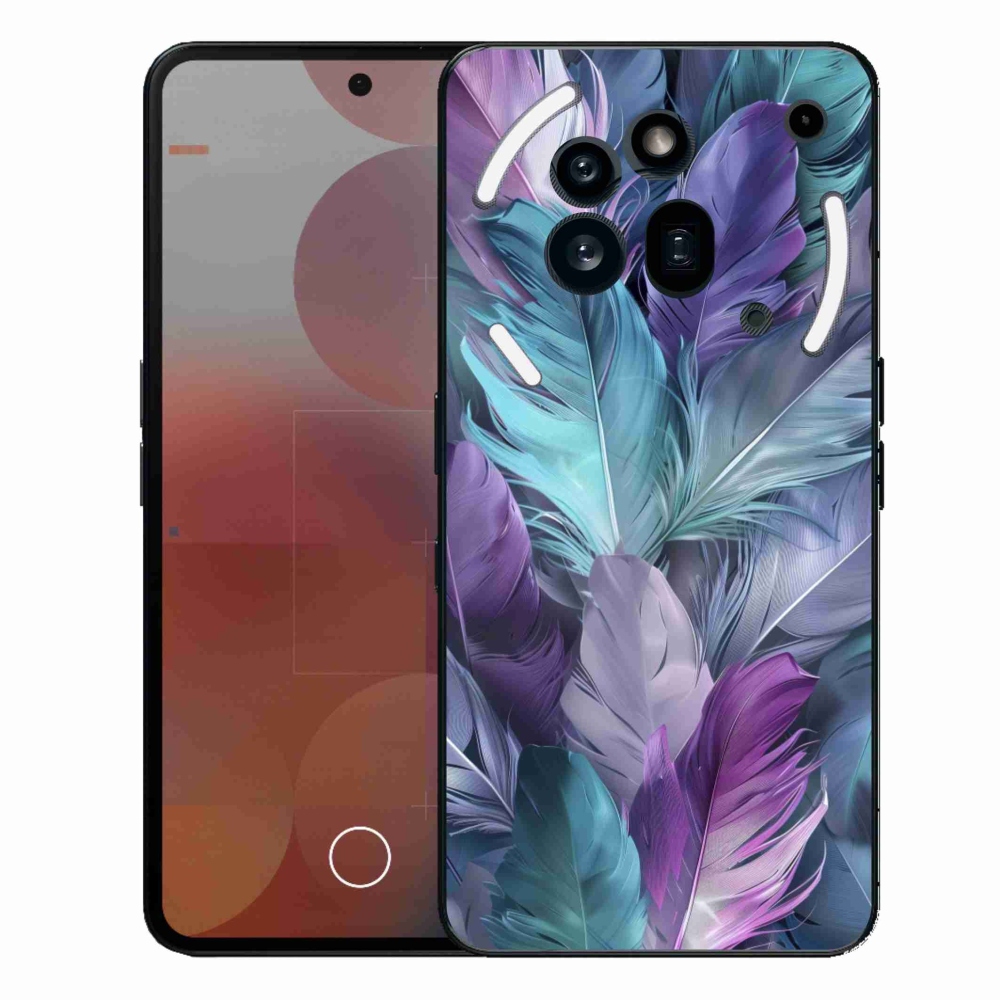 Zselés borítás mmCase a Nothing Phone (3a) Pro készülékhez - színes toll 2