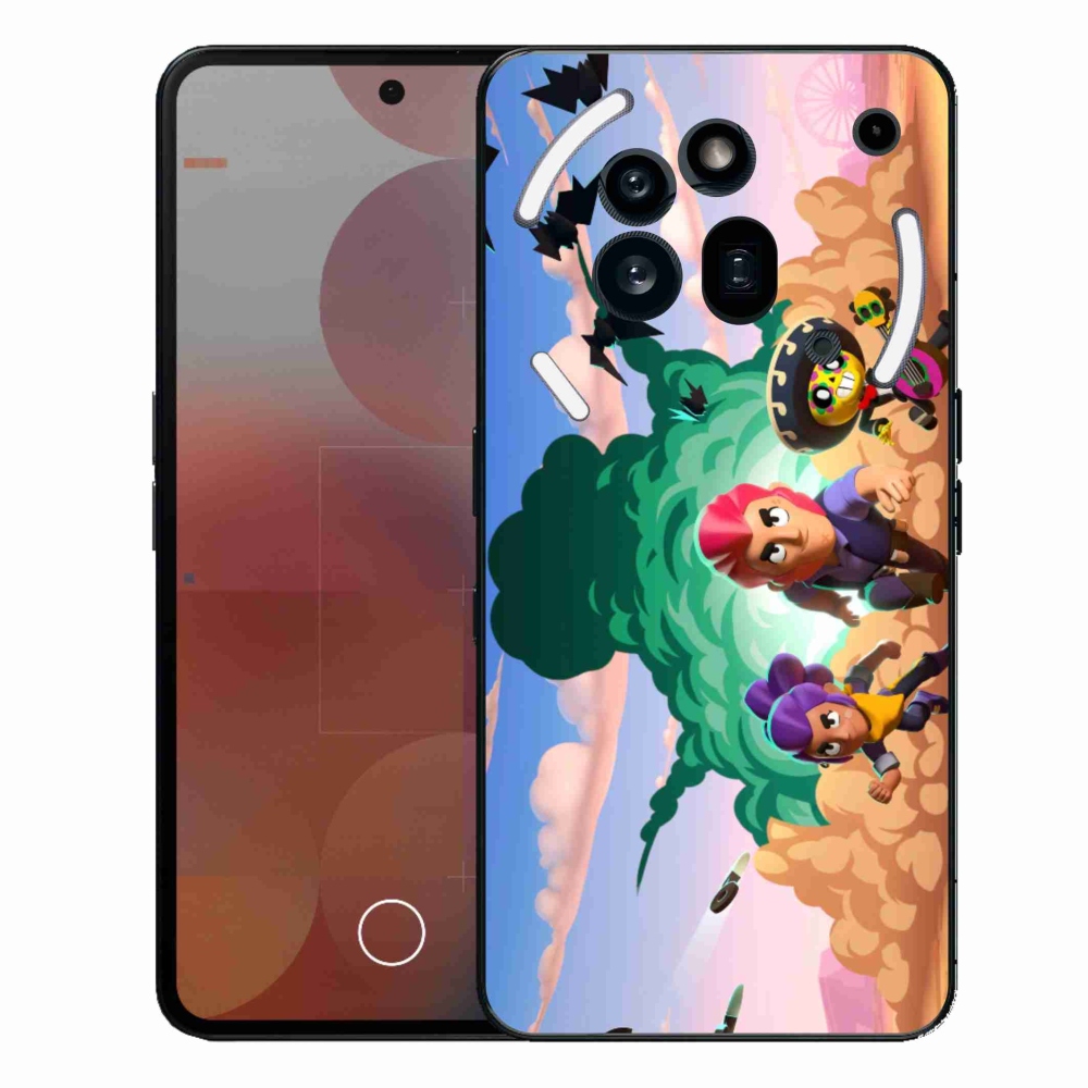 Zselés borítás mmCase for Nothing Phone (3a) Pro - bravúros csillagok