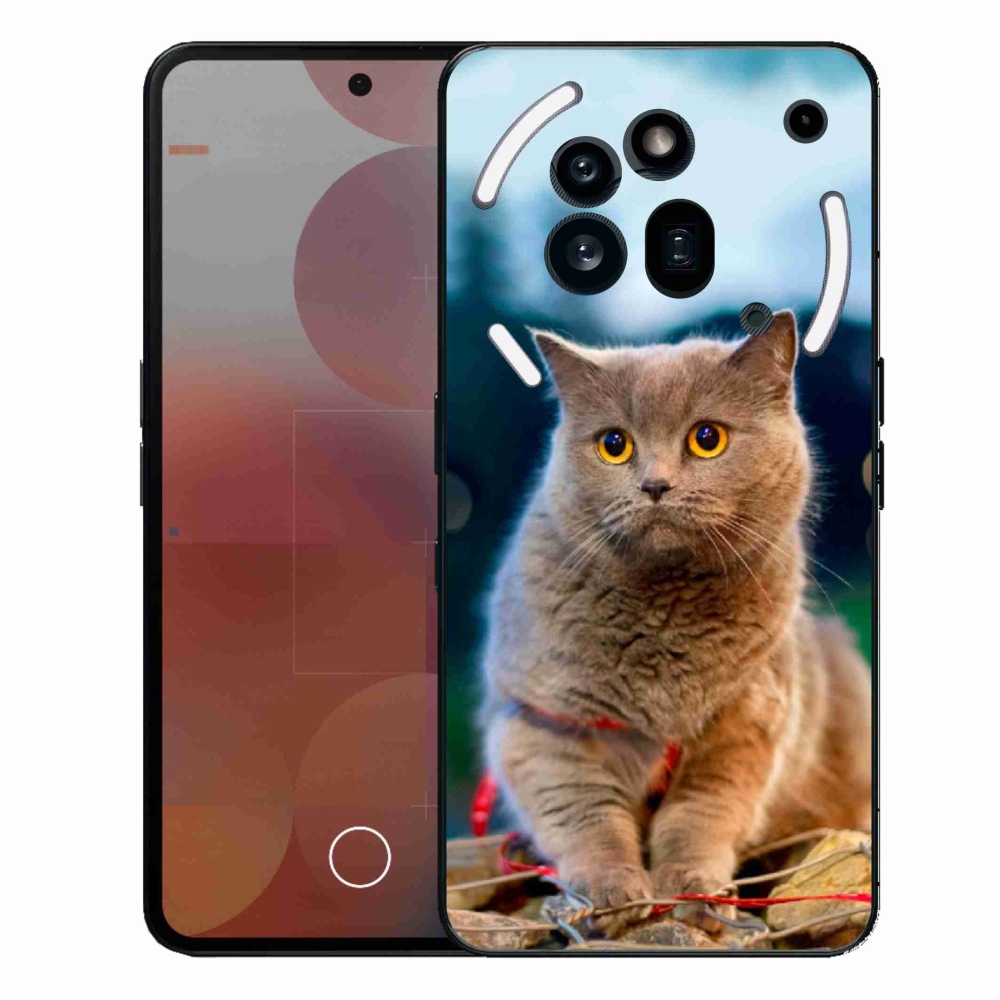 Zselés borítás mmCase a Nothing Phone (3a) Pro készülékhez - Brit kék 2