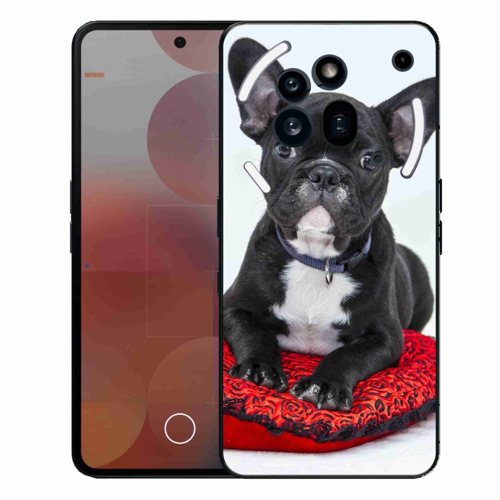 Zselés borítás mmCase a Nothing Phone (3a) Pro készülékhez - bulldog